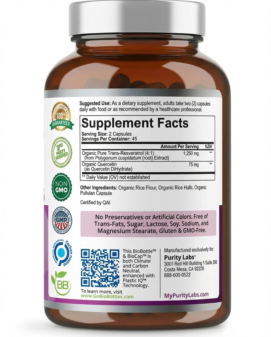 Purity Labs sello orgánico certificado resaltando pureza y confianza