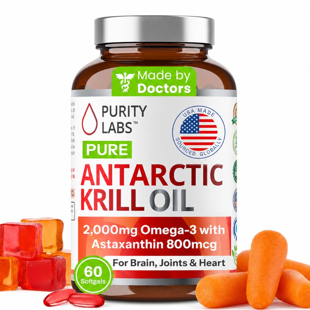 Purity Labs frasco adelante mostrando etiqueta y cantidad, confianza y transparencia