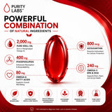 Purity Labs imagen conceptual de kril antártico resaltando origen salvaje sostenible