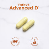 Purity Products Advanced D en mano para apreciar escala y formato