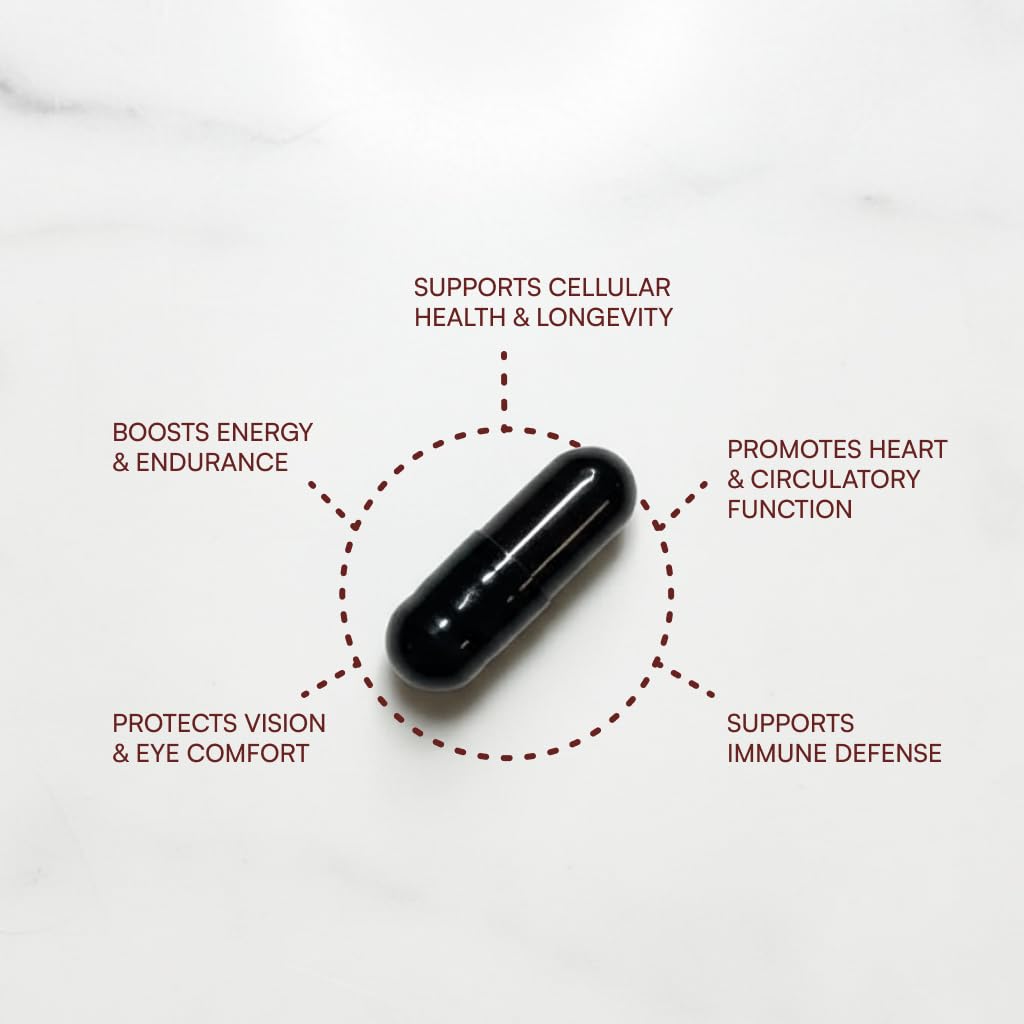 Purity Products AstaFX ingredientes en primer plano, mezcla con tocotrienoles y BioPerine