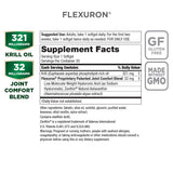 Purity Products Flexuron primer plano del softgel para apreciar textura y fácil ingestión