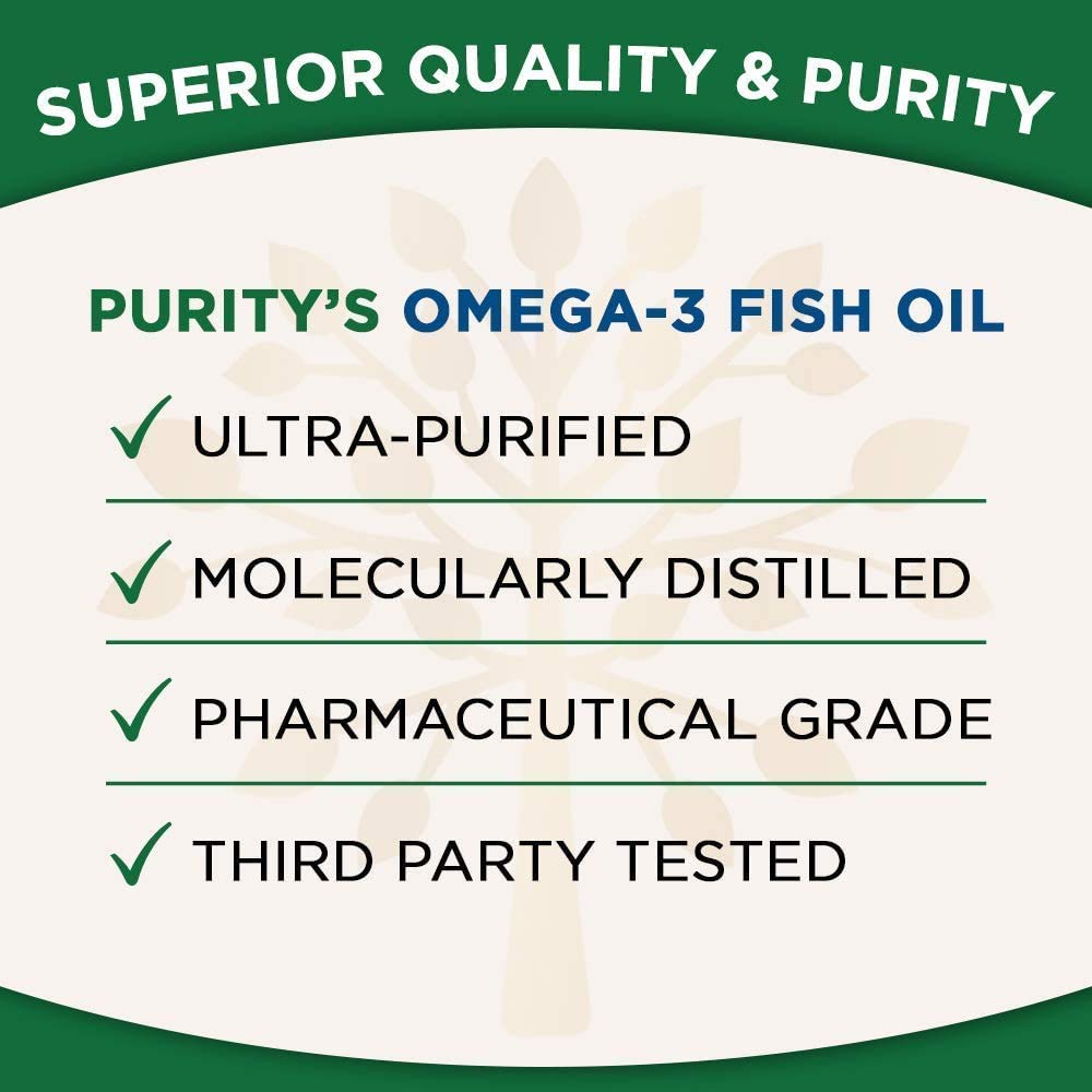 Purity Products bote abierto con cápsulas para fácil consumo
