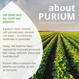 Purium Biome Medic comparación de tamaño de frasco y 60 cápsulas por servicio
