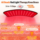 Puroth detalle de LEDs 660nm y 850nm para cobertura equilibrada