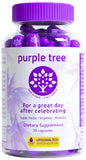 purple tree vista frontal del envase mostrando diseño y beneficios