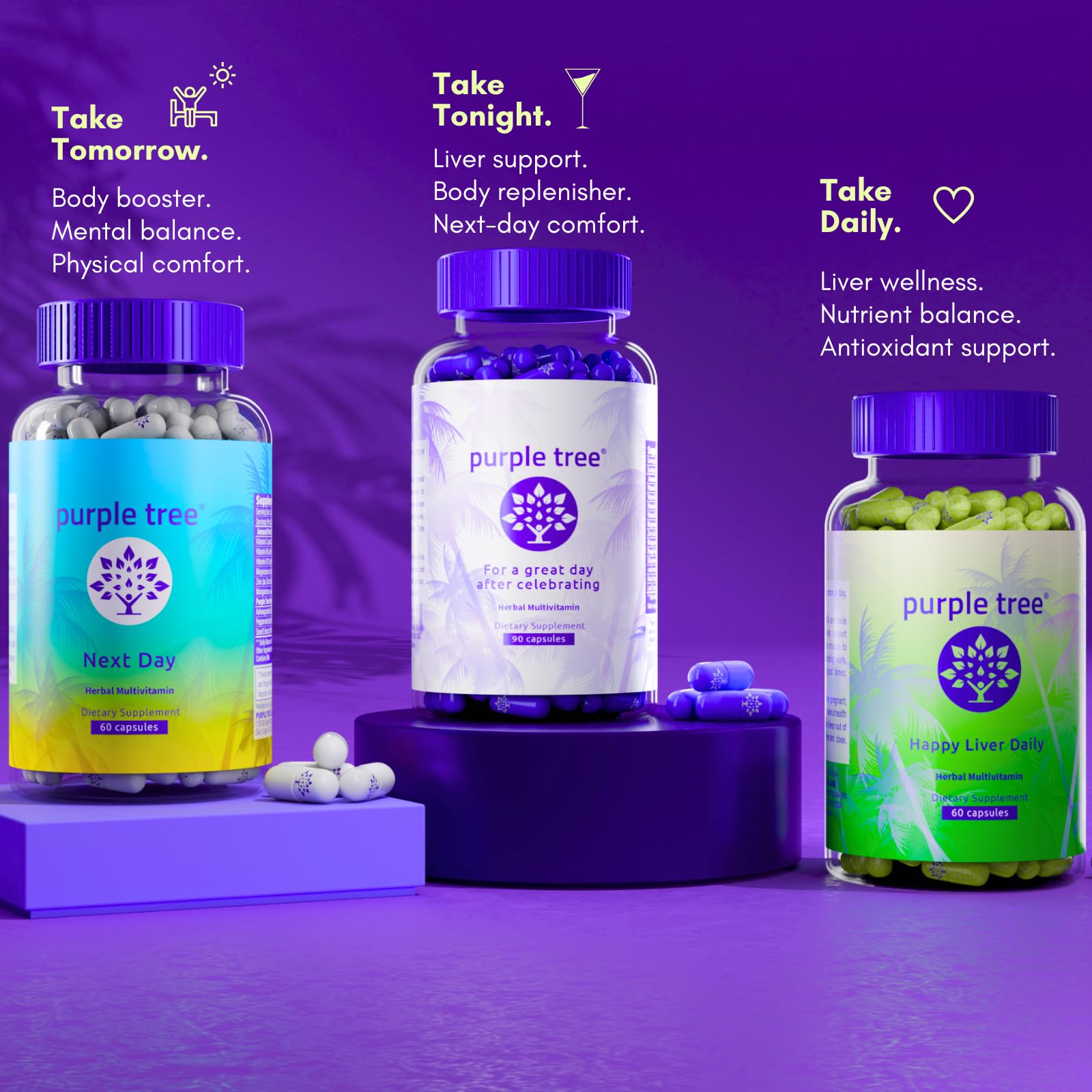 purple tree diagrama liposomal ilustrando mejor absorción