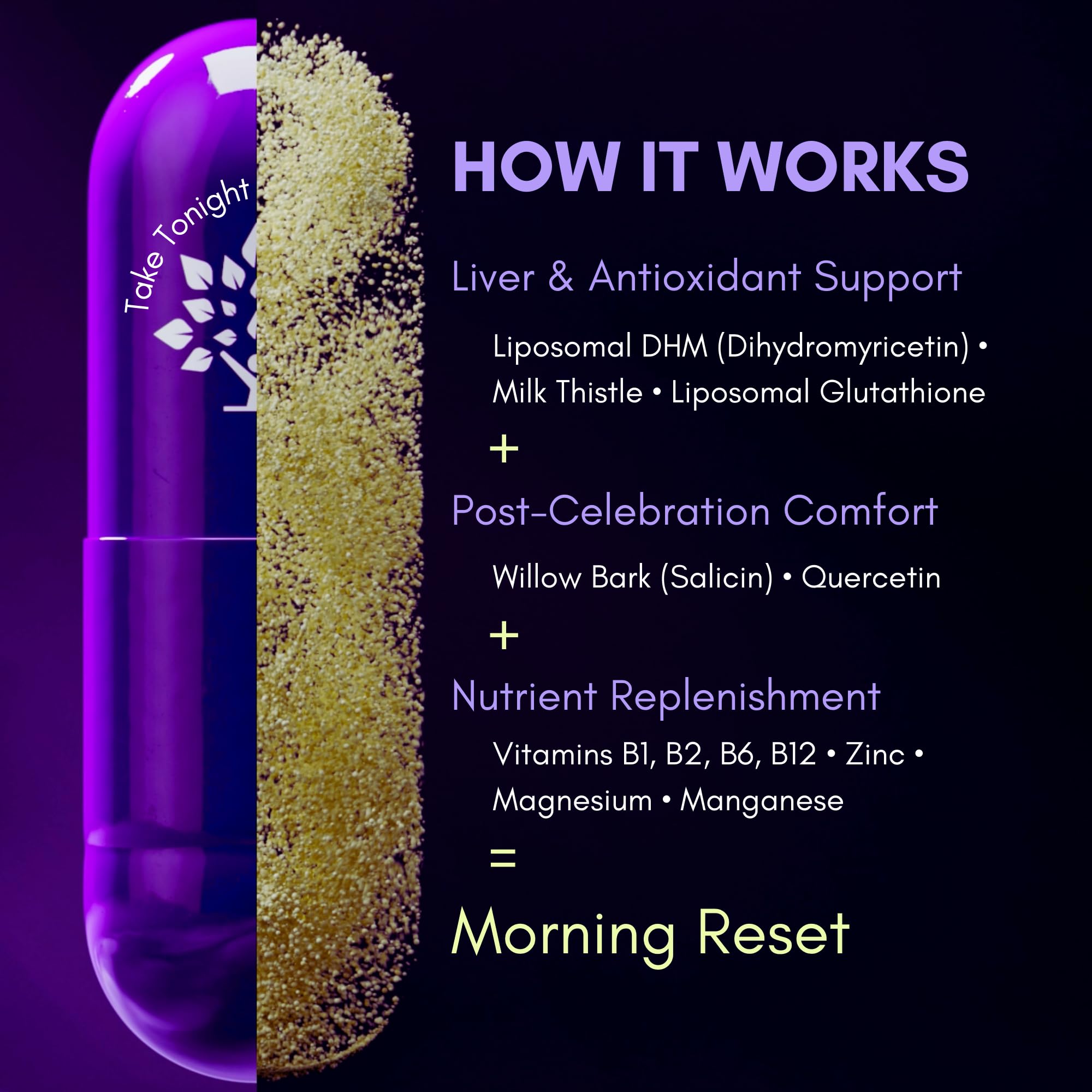 purple tree ilustración liposomal que destaca mejor absorción