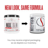 Cucharada dosificadora de NOXygen Purus Labs mostrando 1 servicio exacto