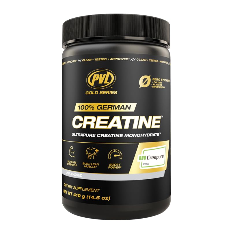 PVL Creapure frente del envase mostrando la marca y pureza certificada