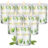 PVUELE vista frontal del pack mostrando seis velas, ideal para regalo