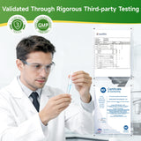 PWERD etiqueta informativa con ingredientes y certificaciones claras