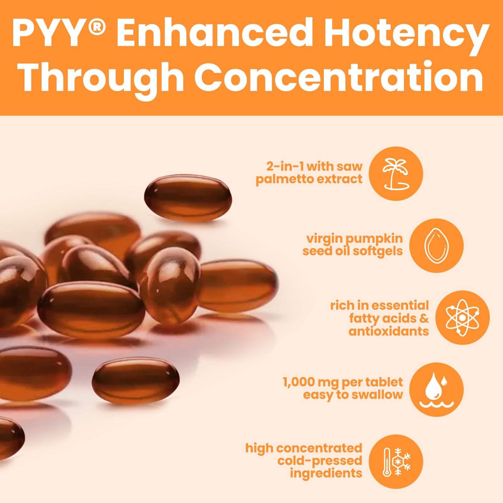 Detalle de etiqueta PYY con ingredientes listados, resalta transparencia