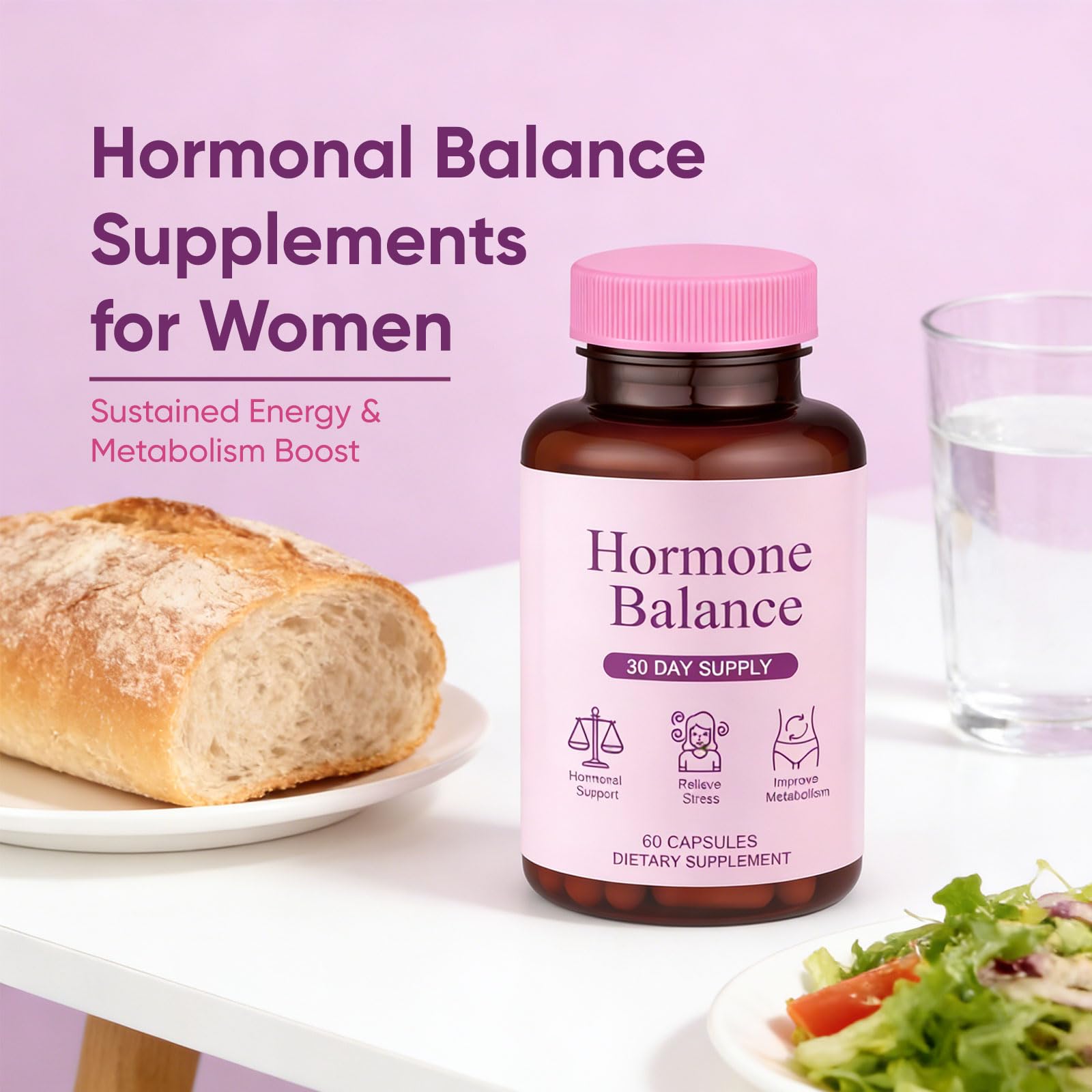 Qiuumey mujer relajada estilo de vida que comunica alivio y equilibrio