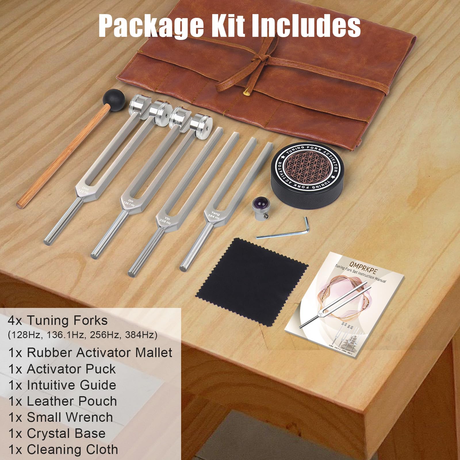 QMPRKPE set colocado en estudio de yoga, ideal para sesiones grupales