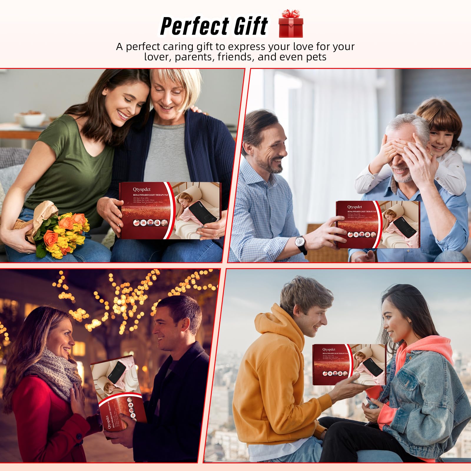Qtyspdct presentación con caja y accesorios ideal para regalar
