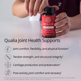 QUALIA LIFE SCIENCES cápsulas en close-up mostrando textura y pureza