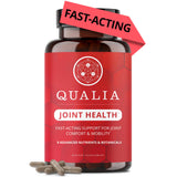 QUALIA LIFE SCIENCES envase frontal mostrando el suplemento y beneficios
