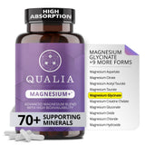 Qualia Life Sciences frasco frontal mostrando diseño y confianza