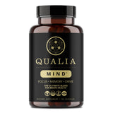 QUALIA LIFE SCIENCES frente del empaque mostrando diseño y beneficio de claridad