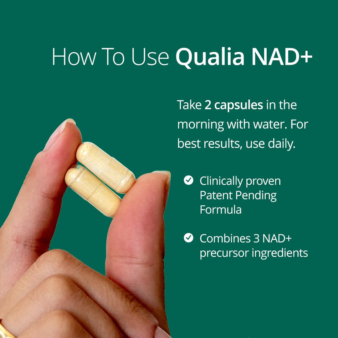 QUALIA LIFE SCIENCES persona activa tomando el suplemento para mejor recuperación