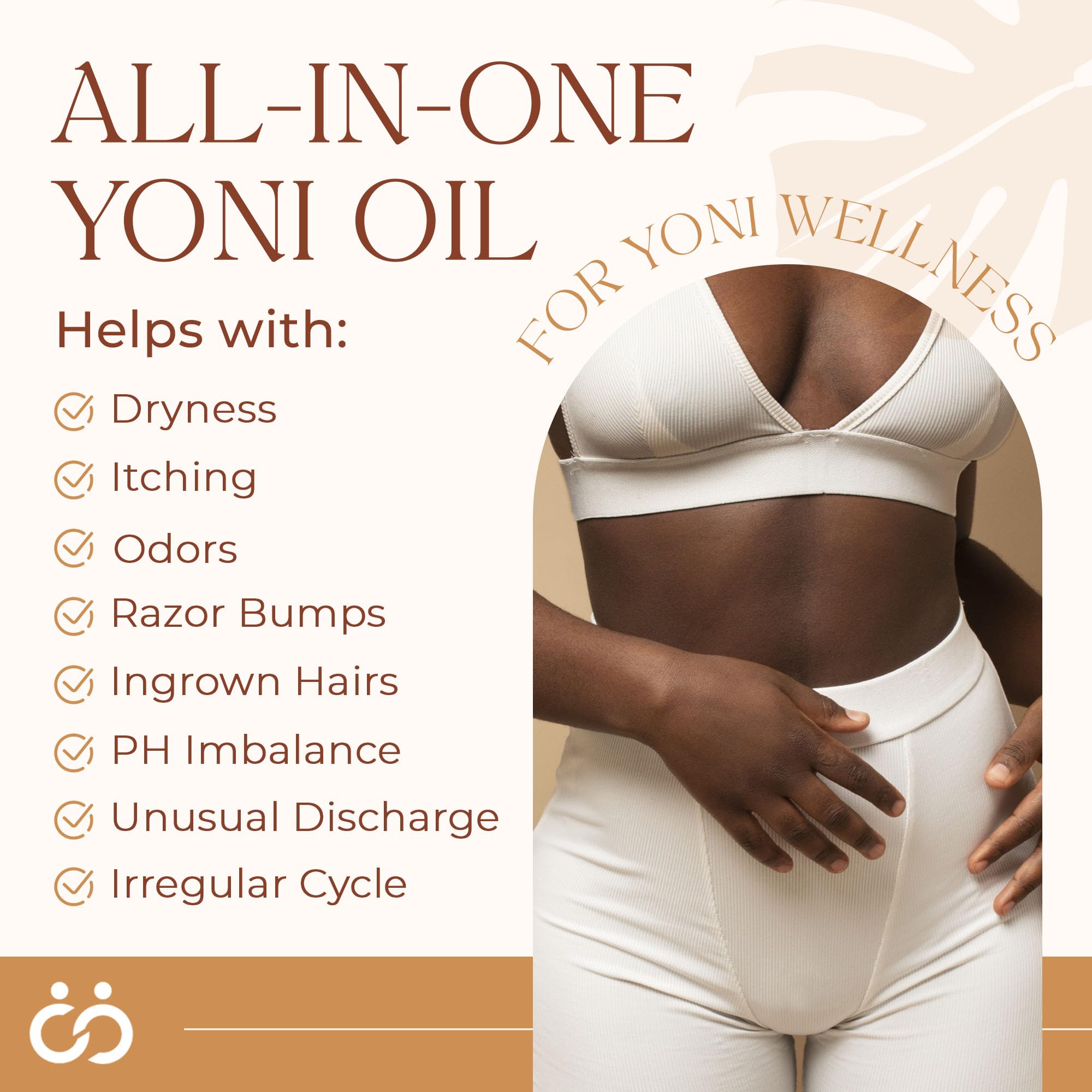 Quality Seamoss Yoni Oil ingredientes naturales como menta y manzanilla