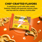 Quantum Energy Squares ingredientes naturales alineados subrayan nutrición limpia