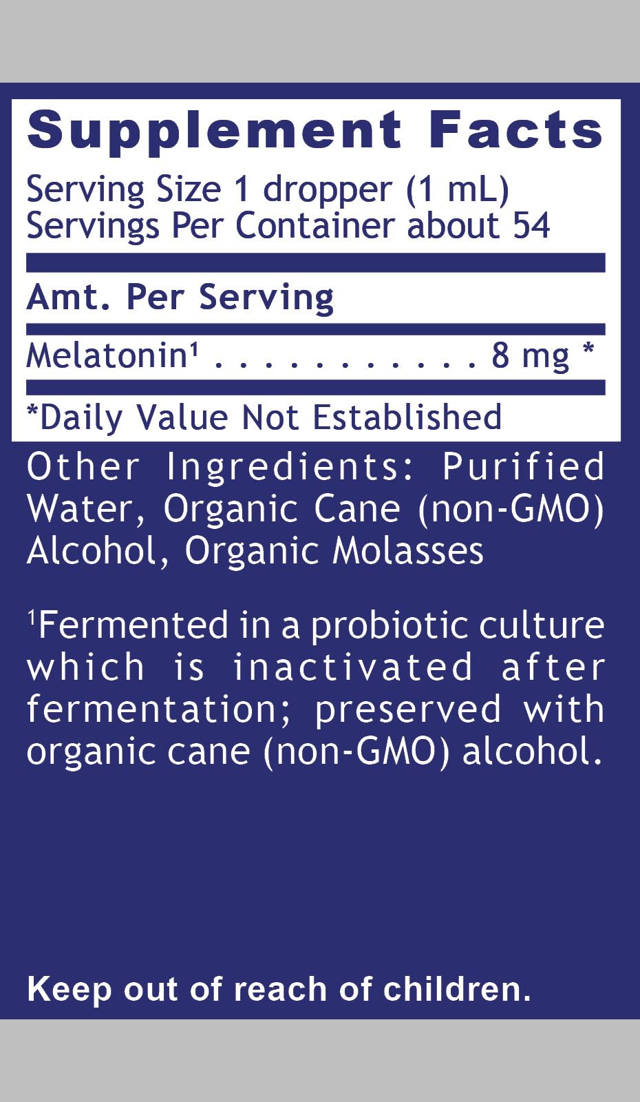 Quantum Nutrition etiqueta con ingredientes y beneficios claramente visibles