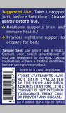 Quantum Nutrition gota de melatonina líquida mostrando textura fácil de absorber