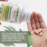 Quantum SuperLysine+ etiqueta nutricional visible, transparencia de ingredientes
