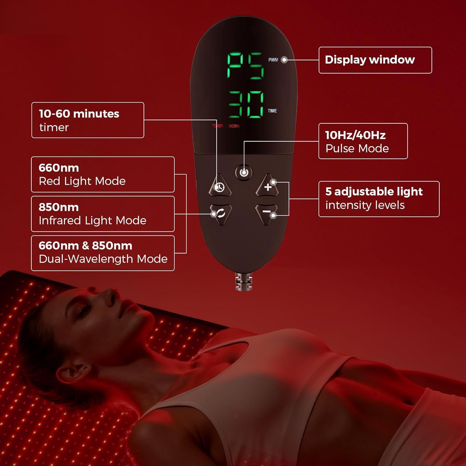 QuasarMD colchoneta en uso sobre cama para sesiones cómodas y prácticas