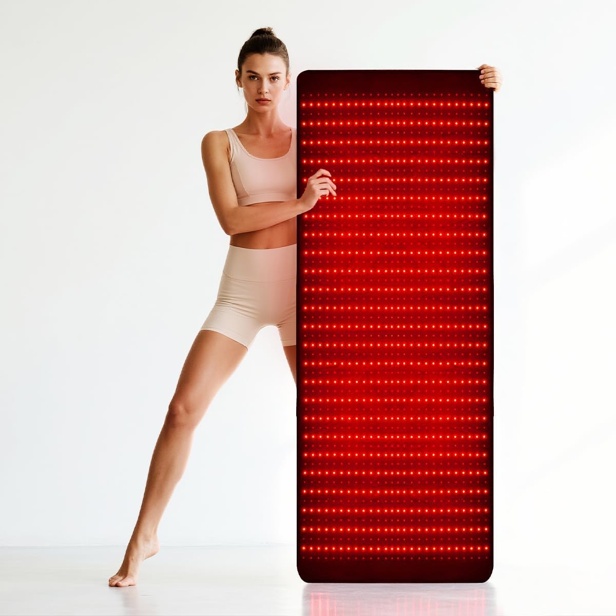 QuasarMD primer plano de LEDs 5050 destacando potencia y uniformidad