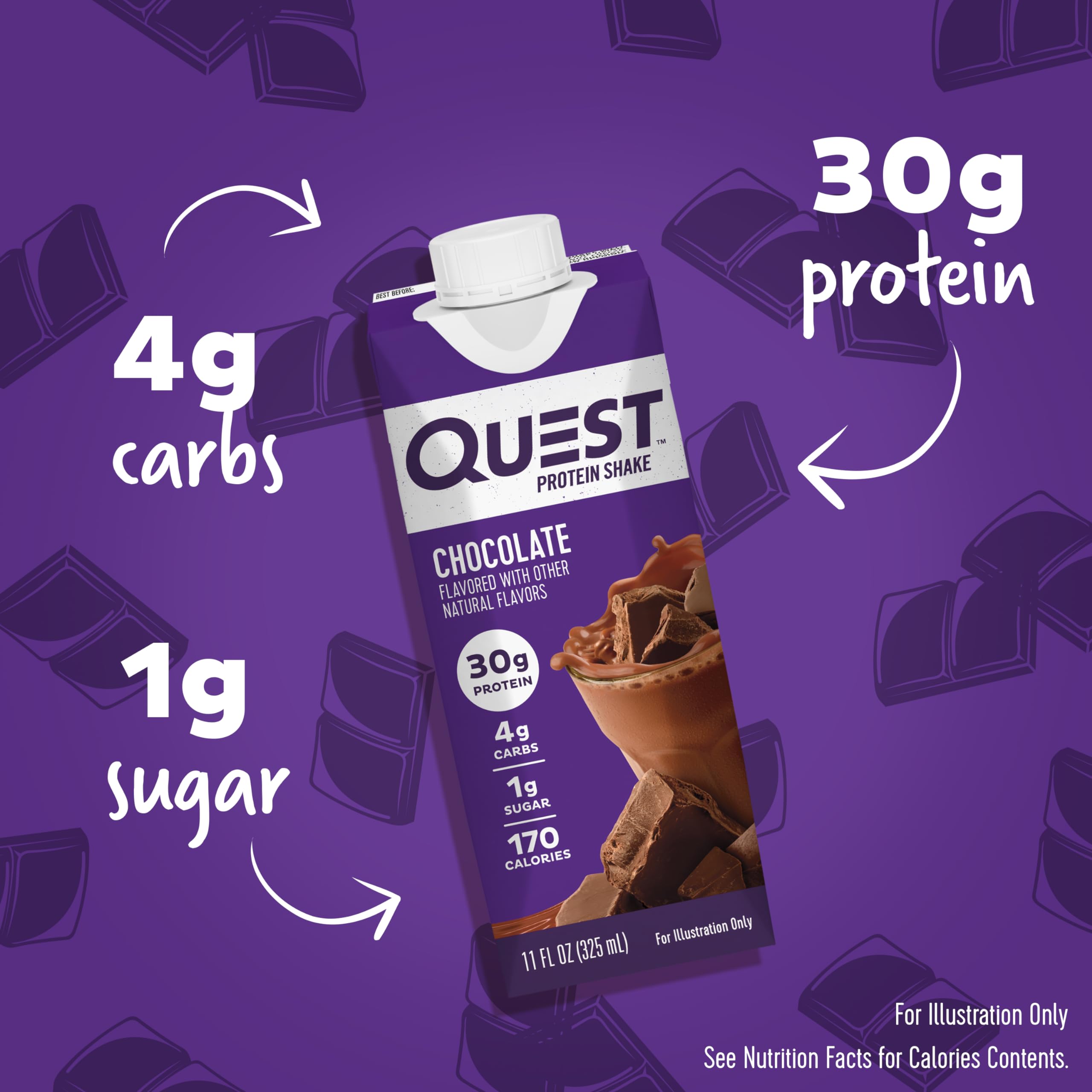 Quest textura cremosa en primer plano que resalta sabor y densidad proteica