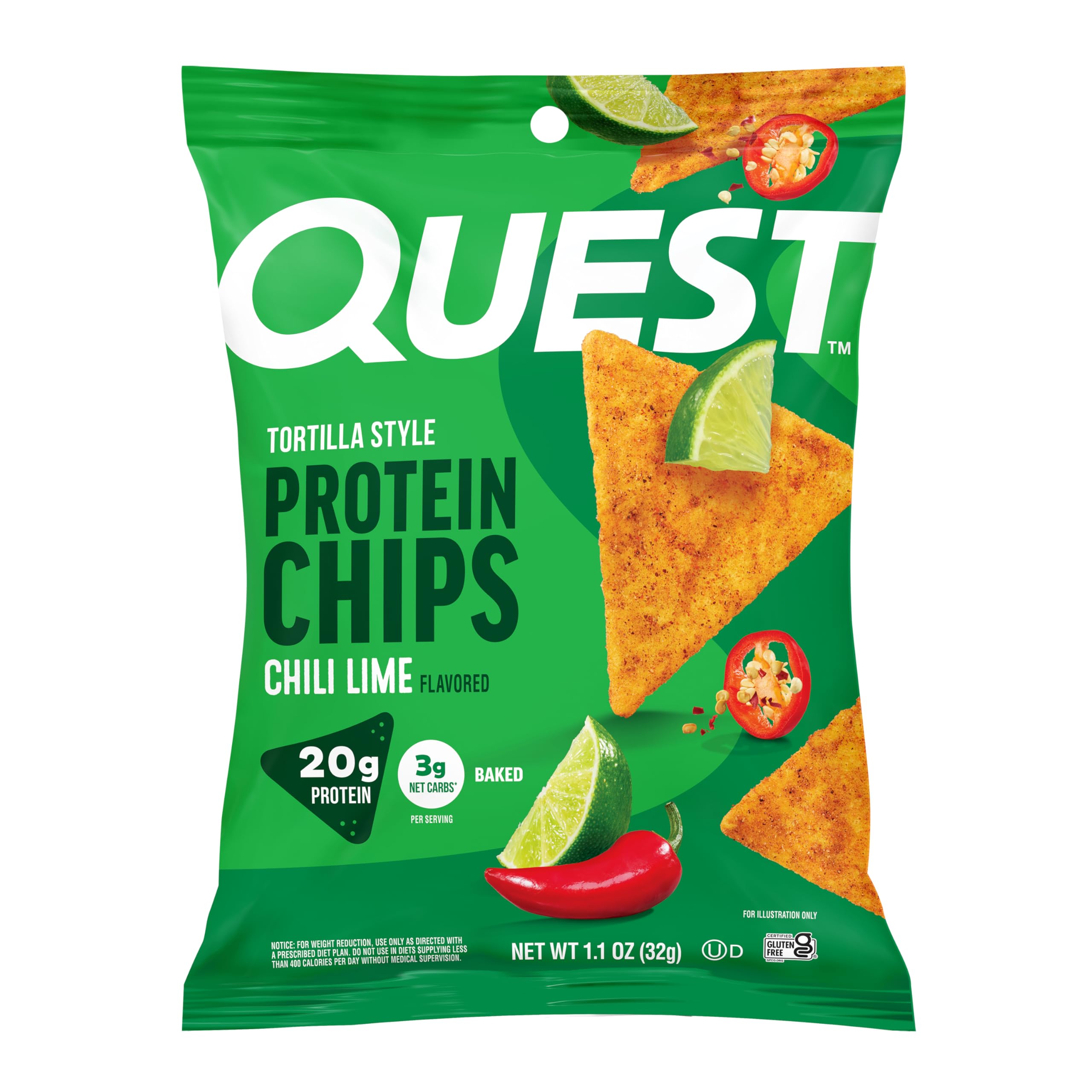 Quest empaque frontal mostrando la caja de 12 unidades y conveniencia