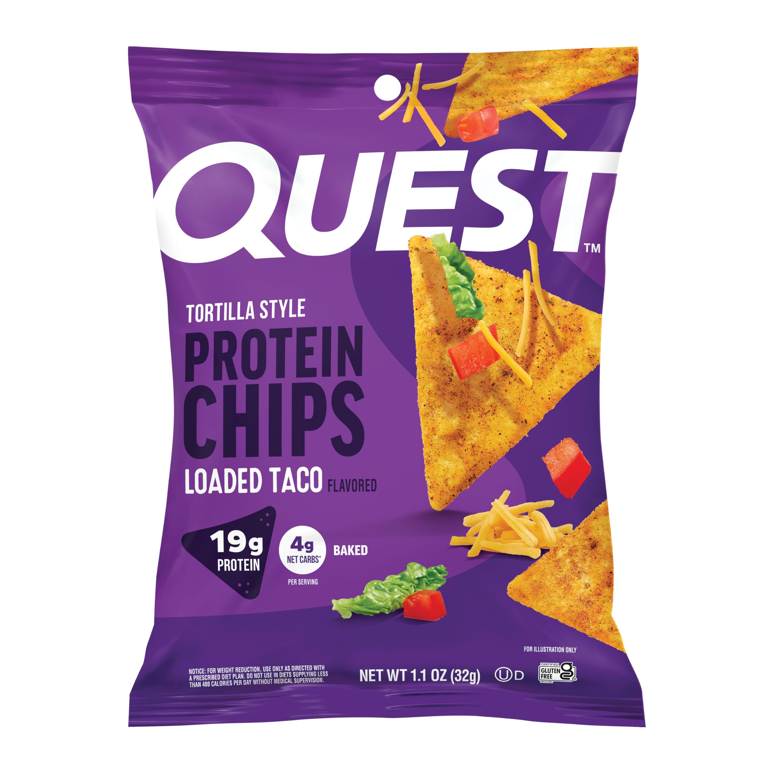 Quest paquete frontal que muestra diseño y beneficio alto en proteína