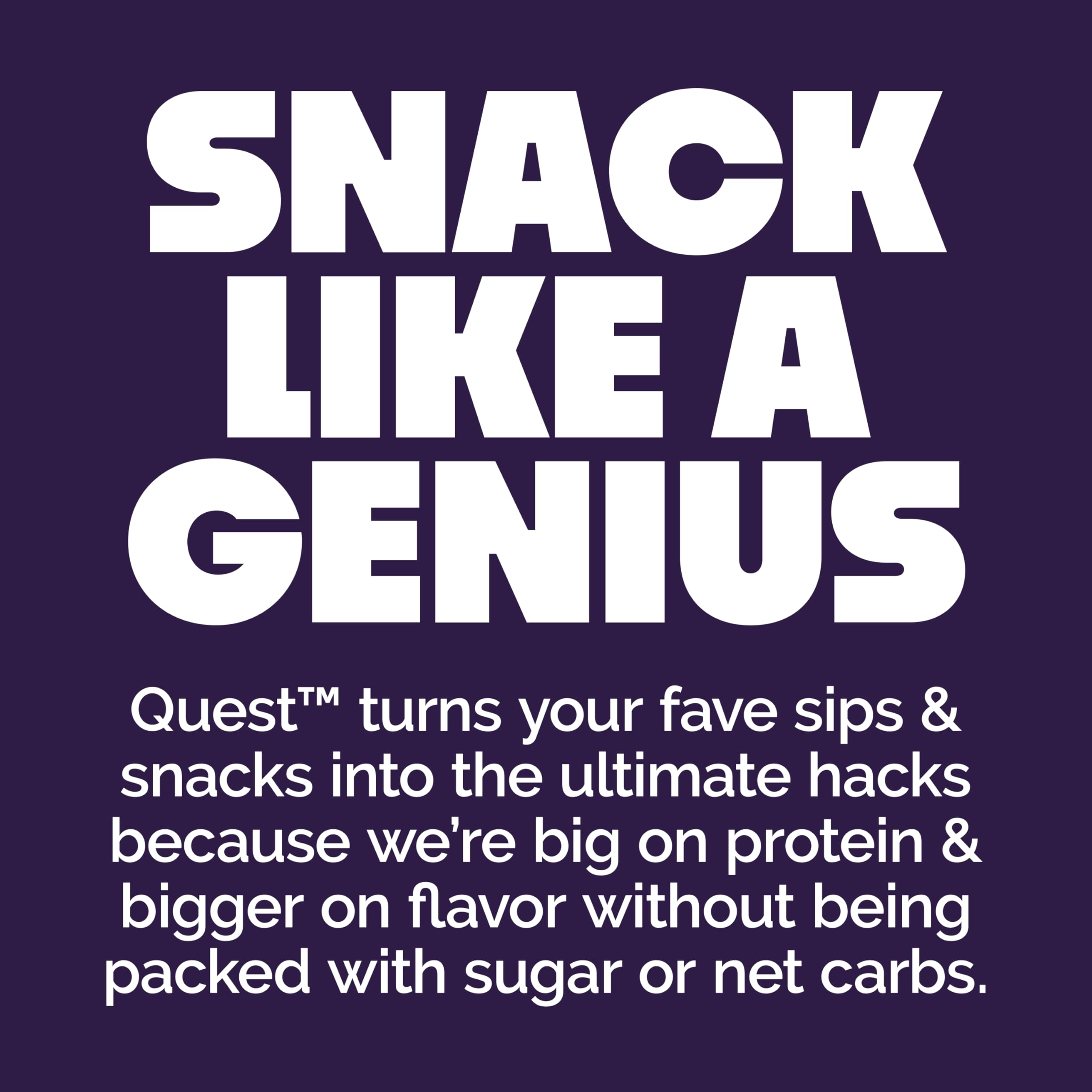 Quest chips en ensalada ilustrando uso y aporte proteico práctico