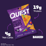 Quest primer plano de textura crujiente enfatizando sabor y crocancia