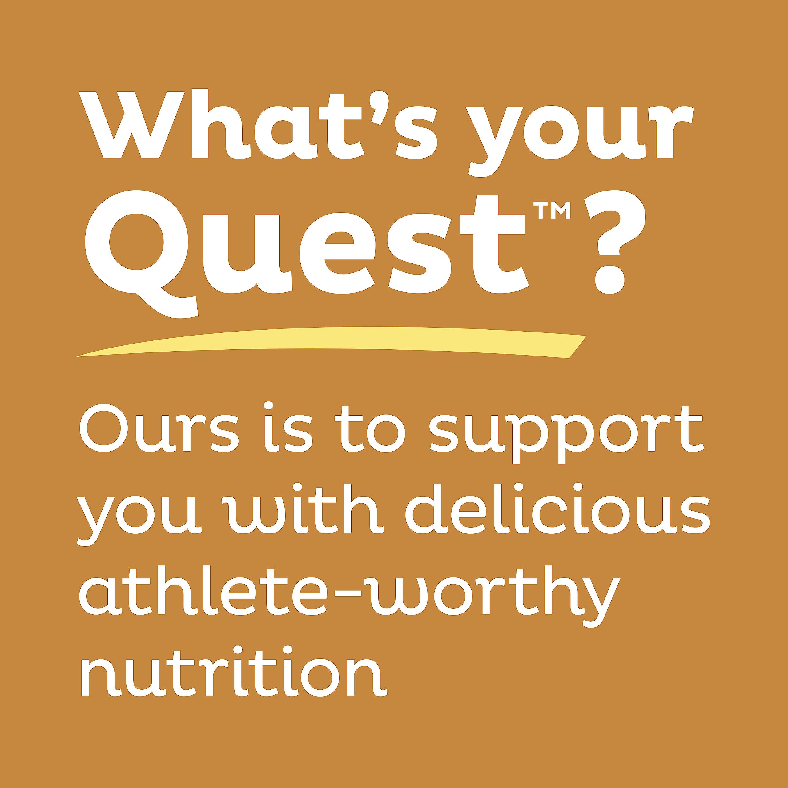 Quest barritas en bolsa de gimnasio, snack portátil y energético