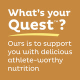 Quest barritas en bolsa de gimnasio, snack portátil y energético