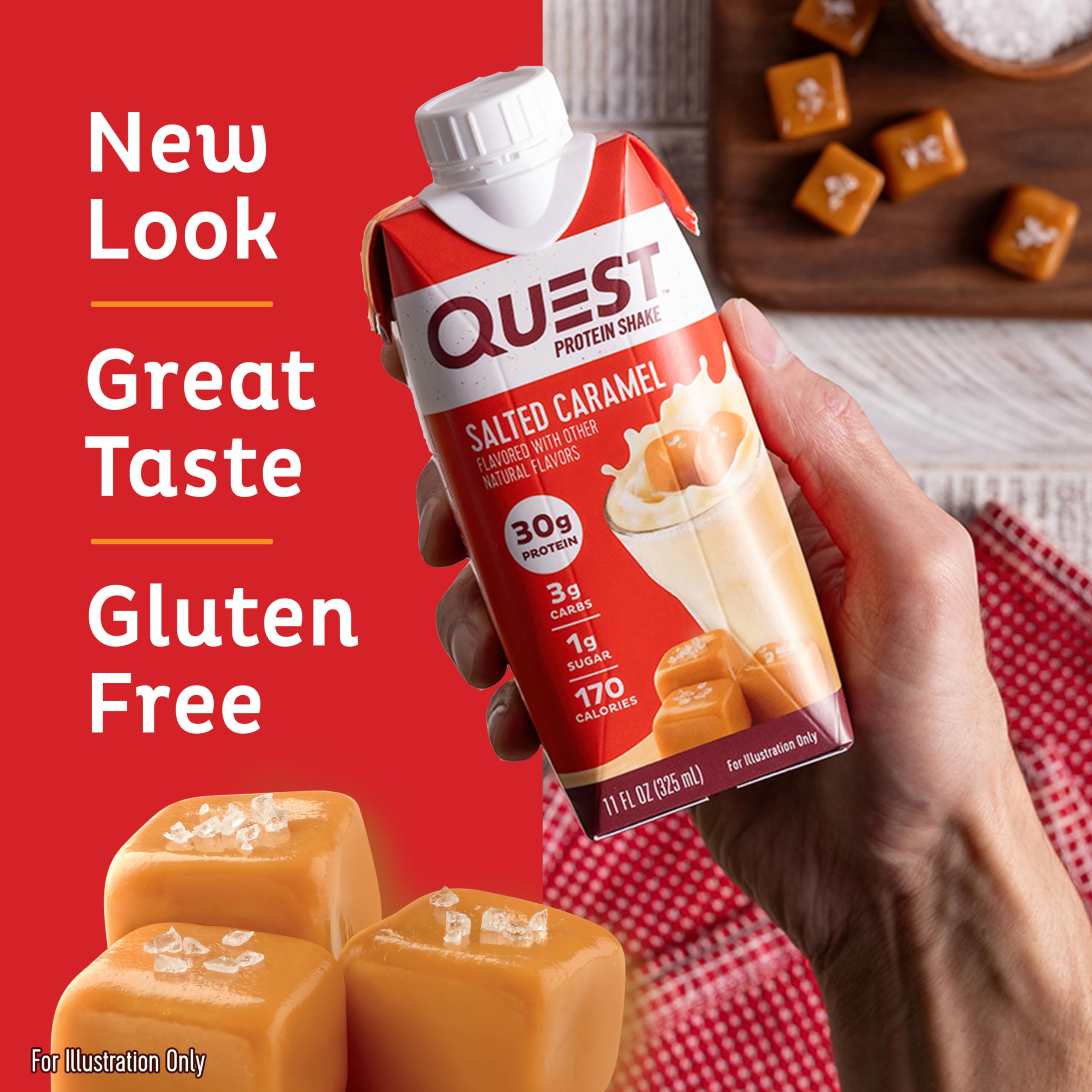 Quest paquete de cuatro unidades ideal para almacenar y llevar
