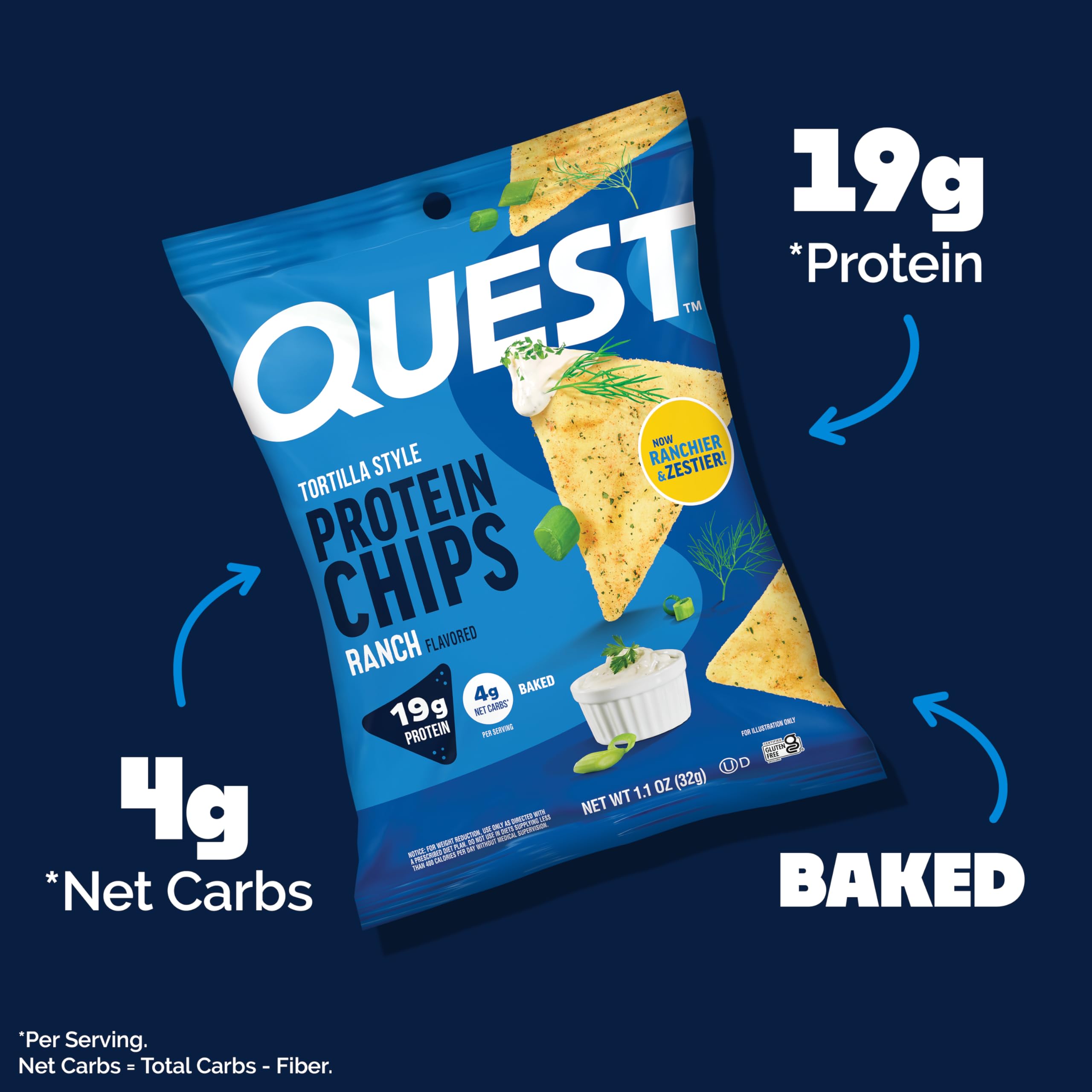 Quest textura crujiente de chip cerca, detalle que muestra crocancia y sabor