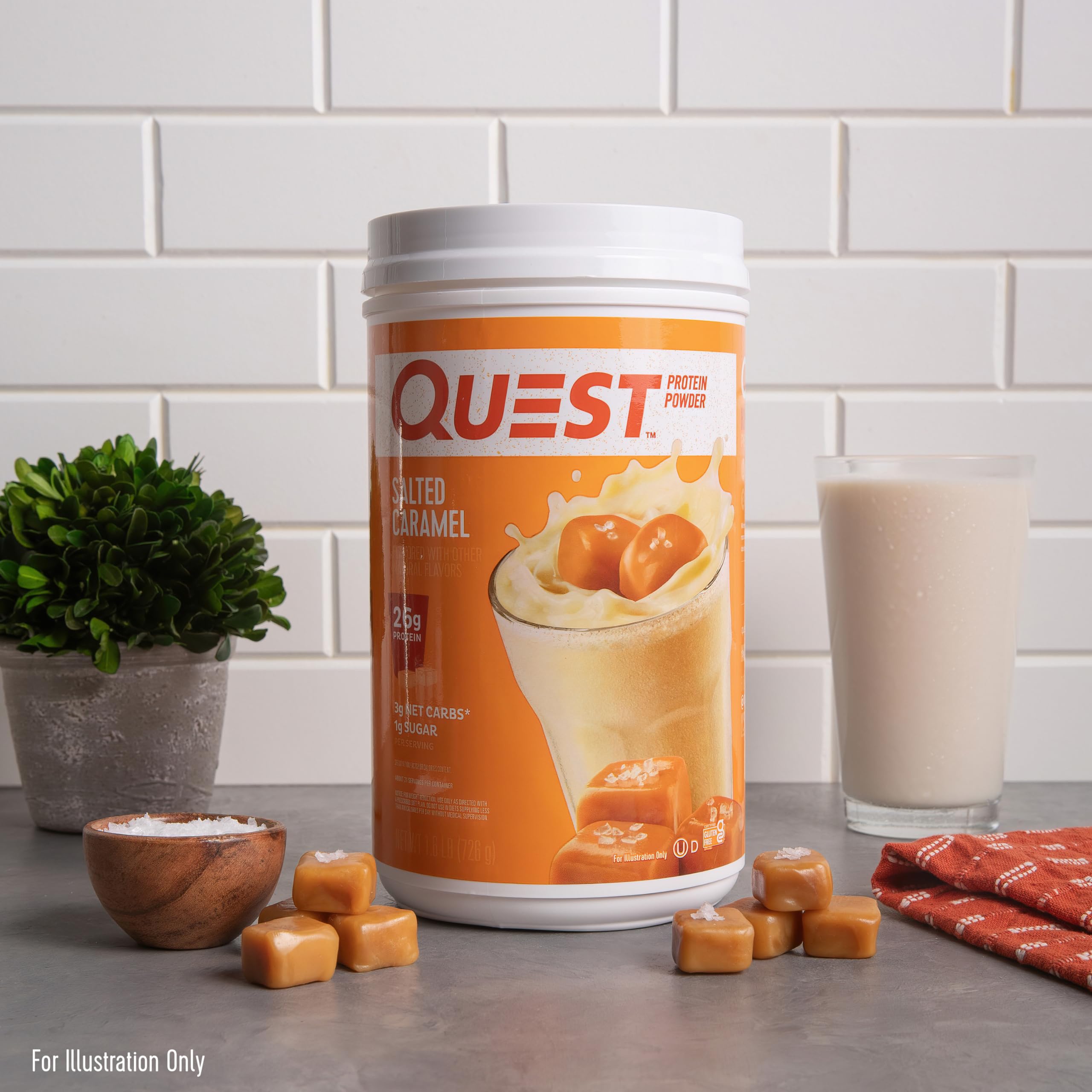 Cuchara con una porción de Quest que facilita control de raciones