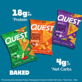 Quest bolsa Chili Lime abierta mostrando el condimento vibrante y sabor intenso