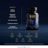 Quicksilver Scientific efervescencia en primer plano mostrando microburbujas de H2