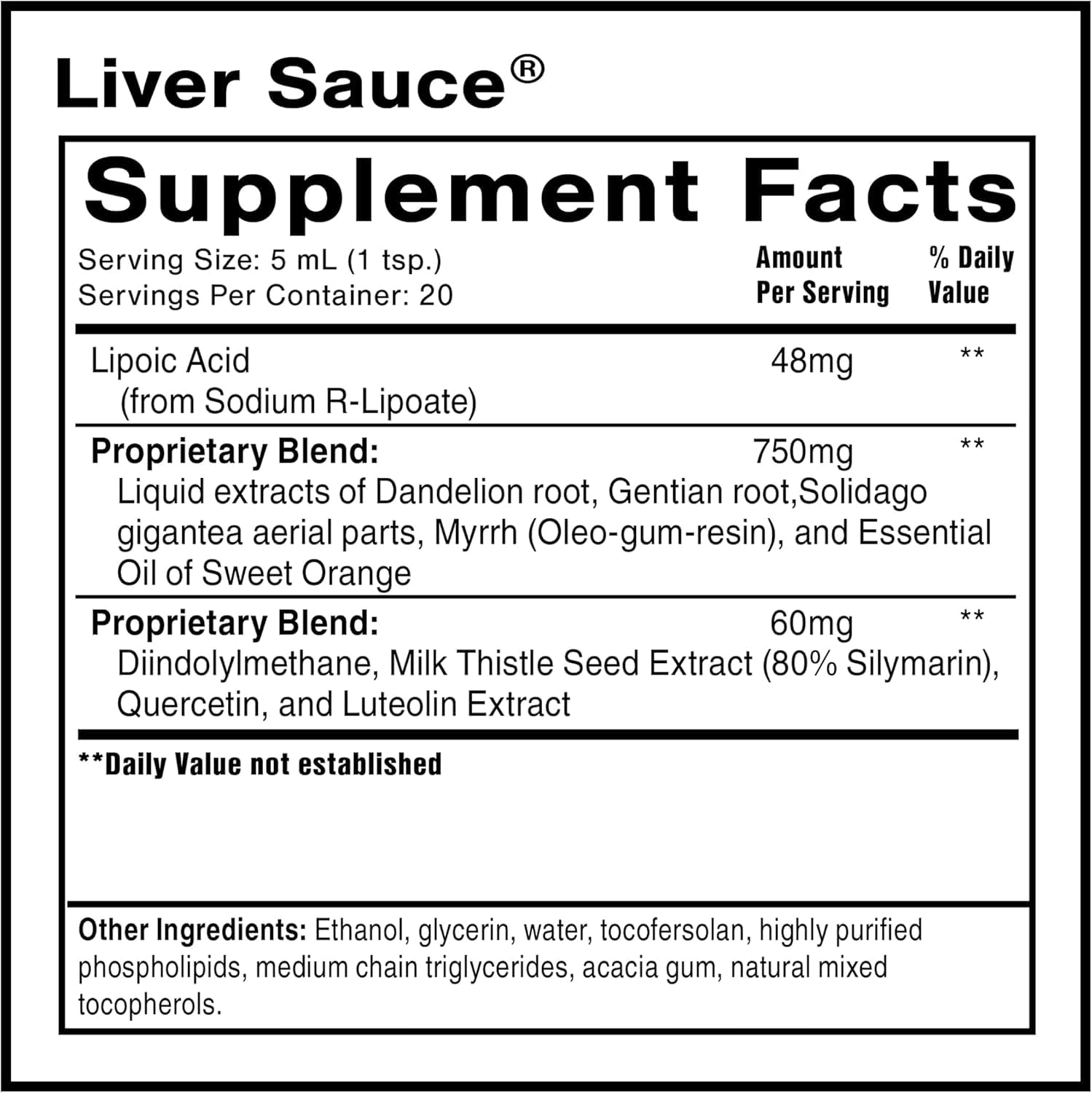 Quicksilver Liver Sauce textura liposomal en primer plano que facilita mejor biodisponibilidad