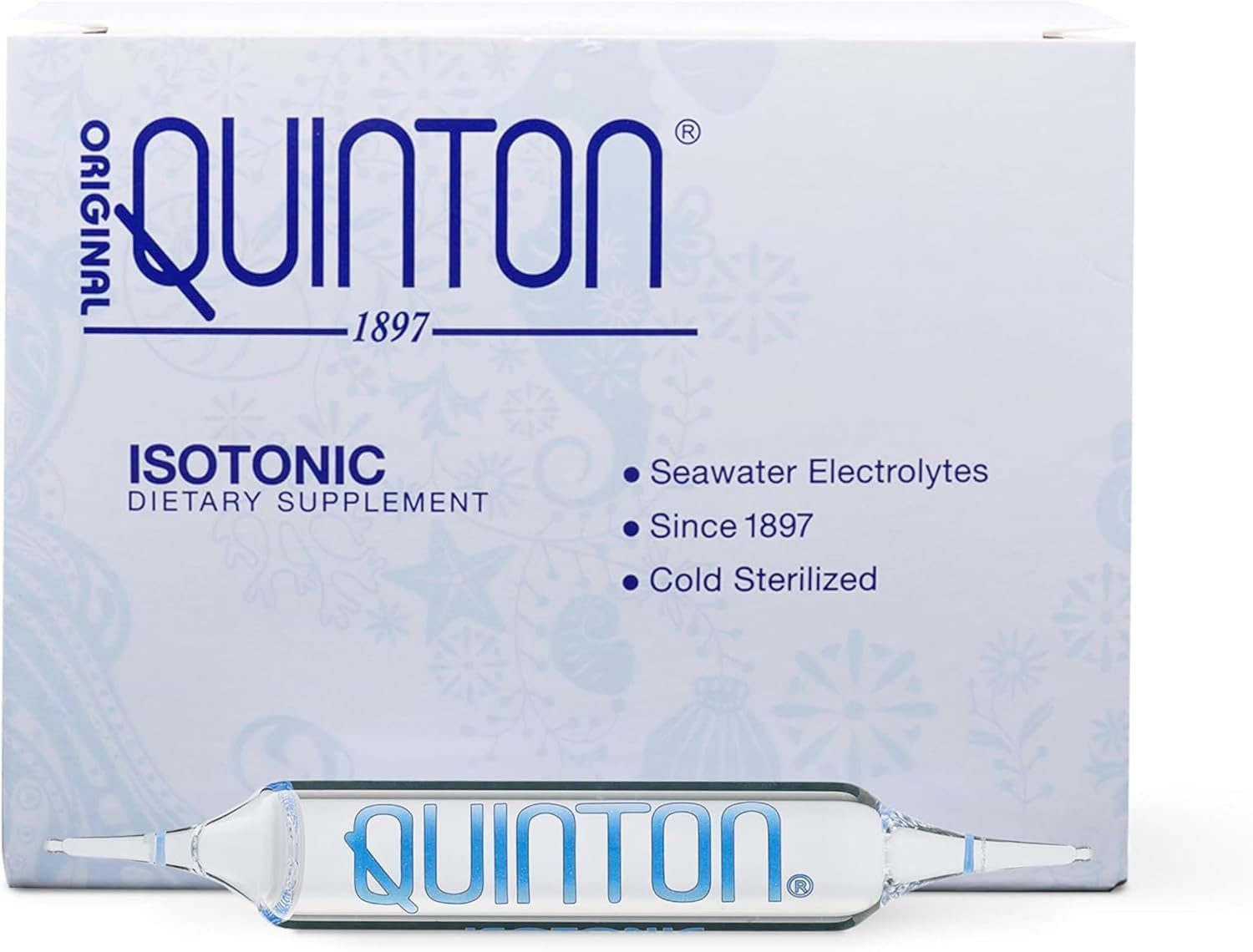 Quicksilver Scientific ampolla delante muestra dosis monodosis y conveniencia