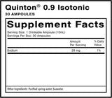 Quicksilver Scientific envase lateral con caja que destaca pureza y origen