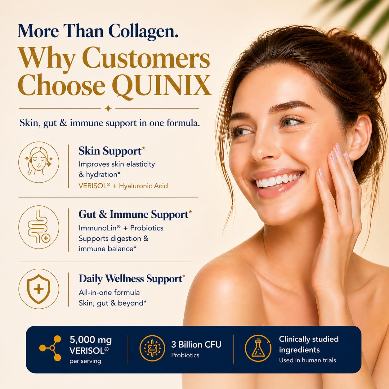 QUINIX en ambiente de baño con toallas, rutina de belleza cotidiana