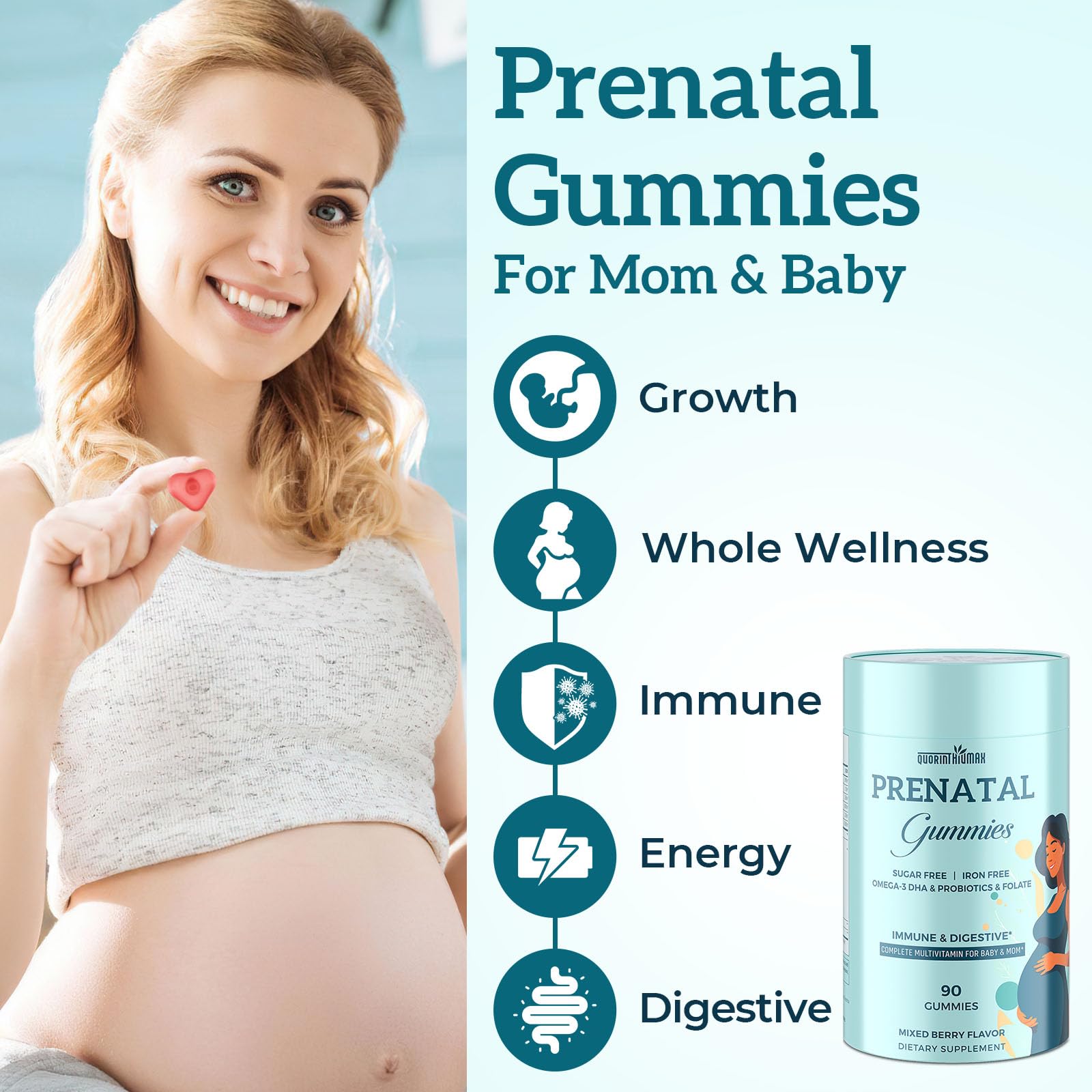 Quorinthiumax sobres individuales que resaltan frescura portable