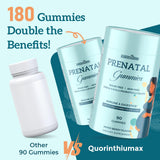 Quorinthiumax etiqueta con ingredientes para lectura clara
